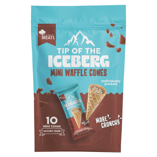 Mini Waffle Cones Hazelnut Cream