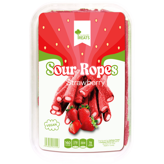 Sour Ropes Strawberry